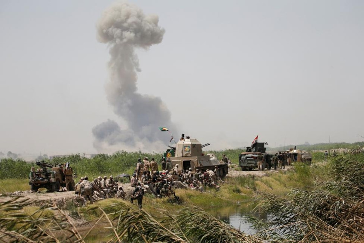 Chao lua Fallujah trong anh moi Reuters